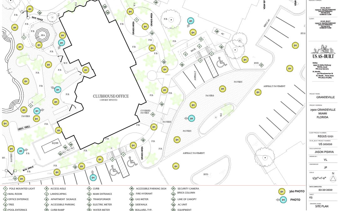 As-Built Site Plan