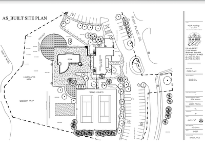 as built architectural drawings