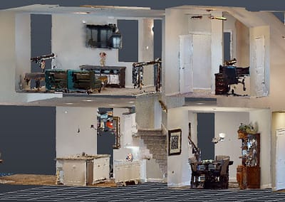 3d Laser scanning Residential as-built Section